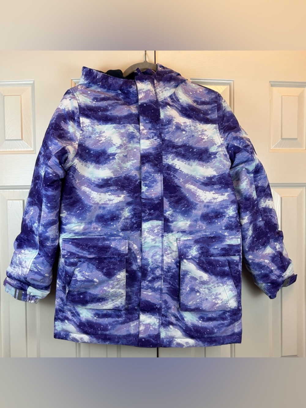 Lands End Galaxy Zip Up Coat